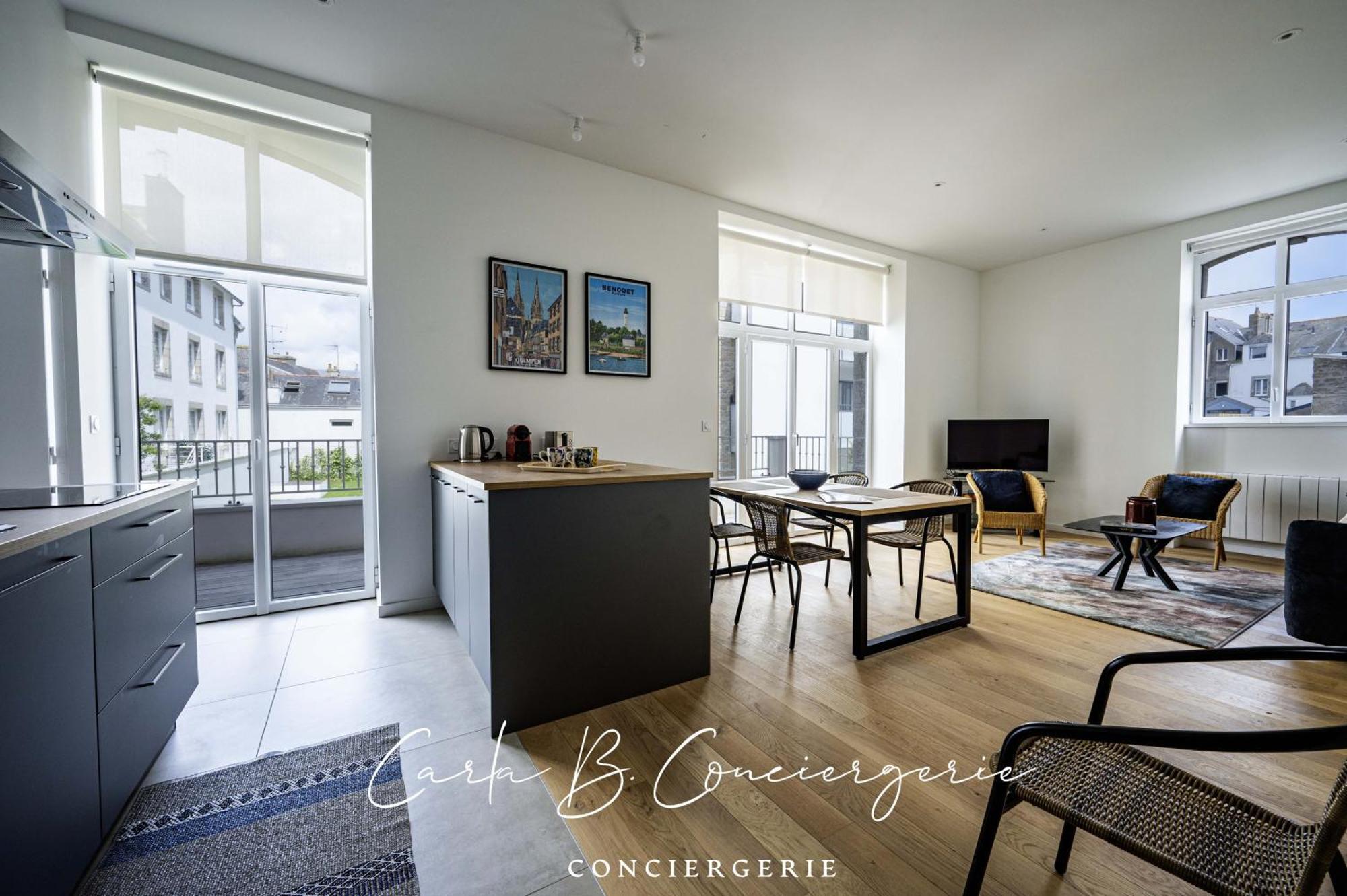 L'Ecrin Concarneau 4 Personnes 아파트 외부 사진